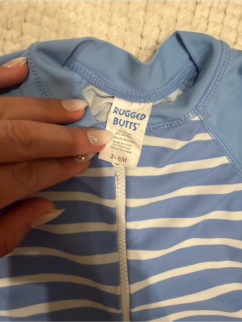 Rugged Butts blue striped